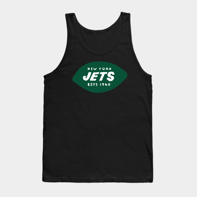 New York Jeeeets 09 Tank Top by Very Simple Graph